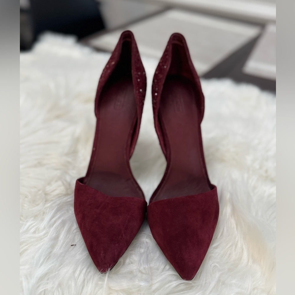 Coach Deep Red Women's Heels